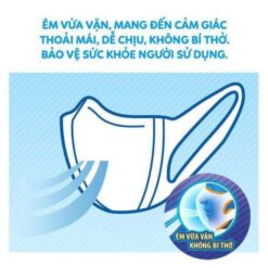 Khẩu trang 5D ngừa dị ứng quai vải